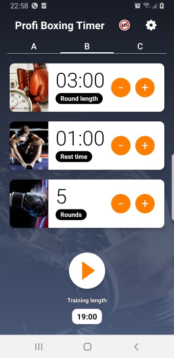 Boxing Timer - Simple interval timer