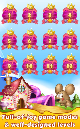 Cookie Star: Sugar cake puzzle match-3 game