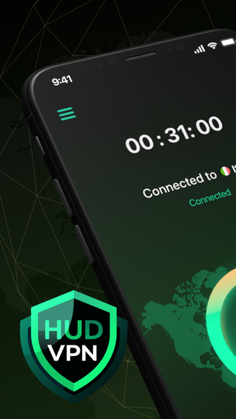 HUD VPN - Unlimited  Secure