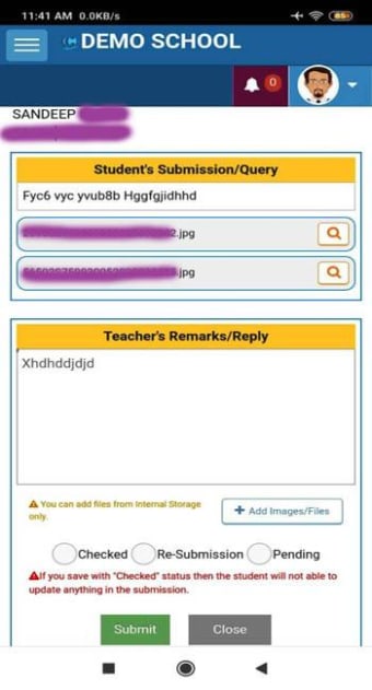 SchoolEarth (An App for School , Parent , Teacher)