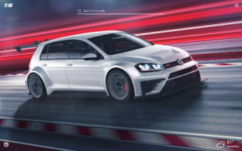 VW Golf GTI HD Wallpaper New Tab Theme