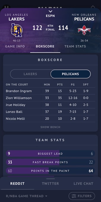 ALLBALL: NBA Scores & More