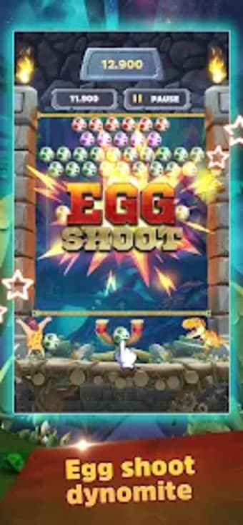 Egg shoot-Dinosaur egg shooter