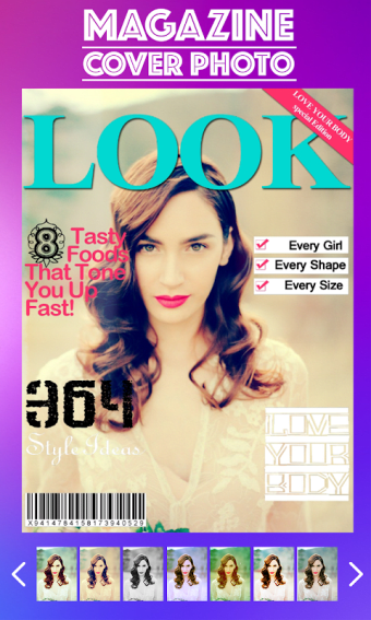 Magazine Cover Photo Frame