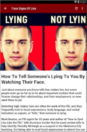 HOW TO TELL IF SOMEONE IS LYING