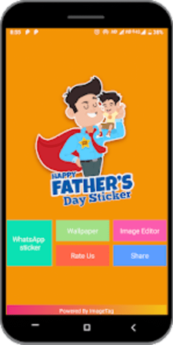Father day - sticker image
