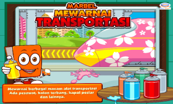 Marbel Mewarnai: Transportasi