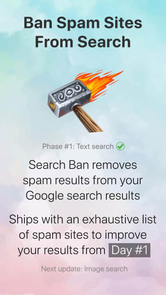 Search Ban: Filter Results
