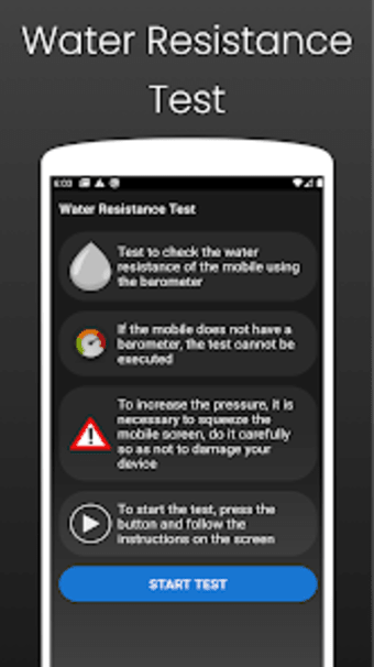 Water Resistance Test