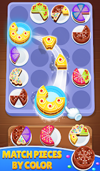 Cake Sort 3d - Match and Merge