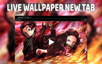 Demon Slayer Live Wallpaper New Tab