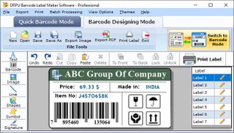 Excel ID Badges Generator Application