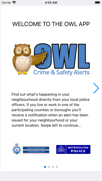 OWL crime  safety alerts