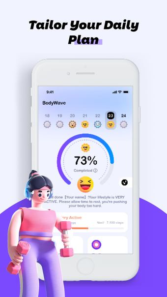 BodyWave: Health tracker