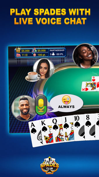 Spades Online Club - Card Game