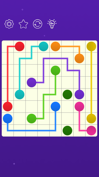 Connect Dots Without Crossing