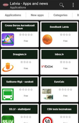 Latvian apps and games