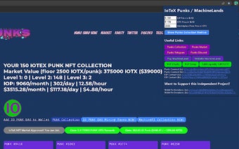 IoTeX Punks UI Utility