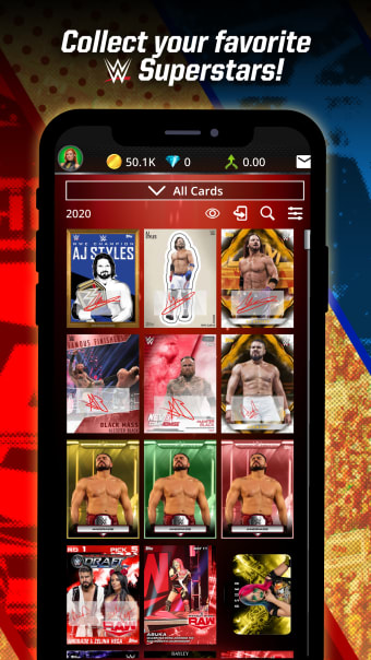Topps WWE SLAM: Card Trader