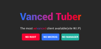 Vanced Tuber - Advanced Video Tube and Block ADs
