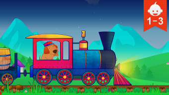 Animal Train for Toddlers