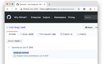 GitHub back