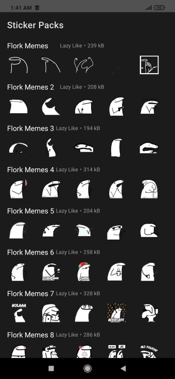 Stickers de Flork Memes para WhatsApp
