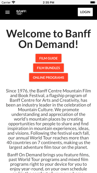 Banff Mountain Festival