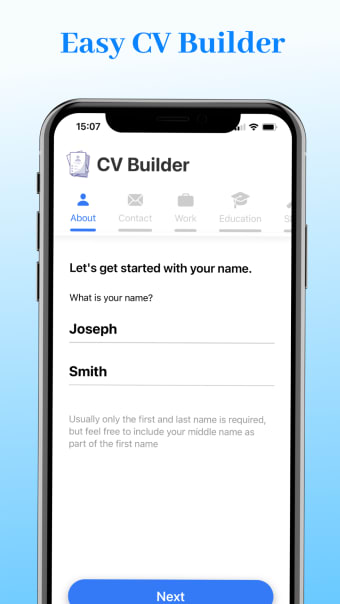 CV Builder - Perfect Resume