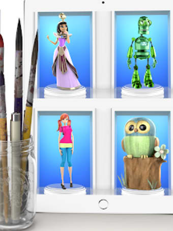 ColorMinis Kids  Color  Create real 3D art