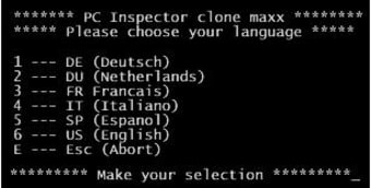 PC Inspector clone maxx