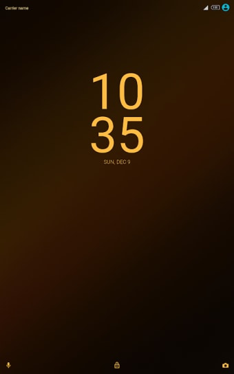 Galaxy S9 orange | Xperia™ Theme