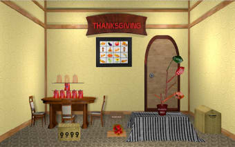 3D Escape Games-Thanksgiving Room