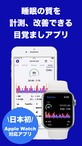 Somnusソムナス-睡眠の質いびきを記録