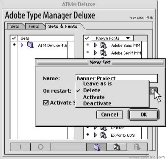Adobe Type Manager (ATM)