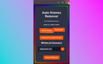 Auto Iframes Remover