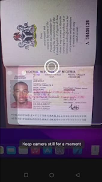 ID Card Passport Driver Lice