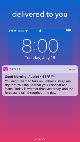 Brella - Personal Weather