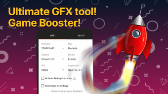 GFX Tool - Game Booster