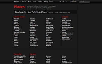 FetLife Original Navigation Bar