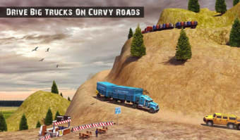 USA Truck Driving School Offroad Transport Games