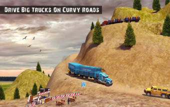 USA Truck Driving School Offroad Transport Games
