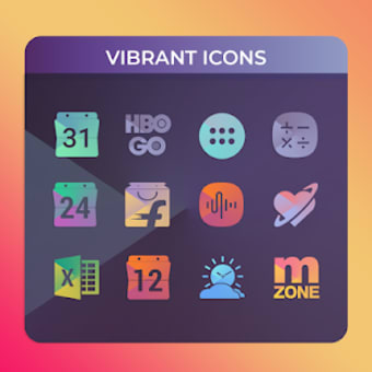 Vibrant - Icon Pack