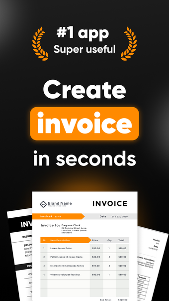 Invoice Maker - Make Receipts