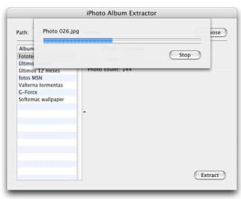 iPhoto Album Extractor