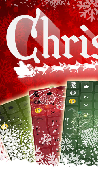 Christmas Keyboard  Xmas Themes  Emoji