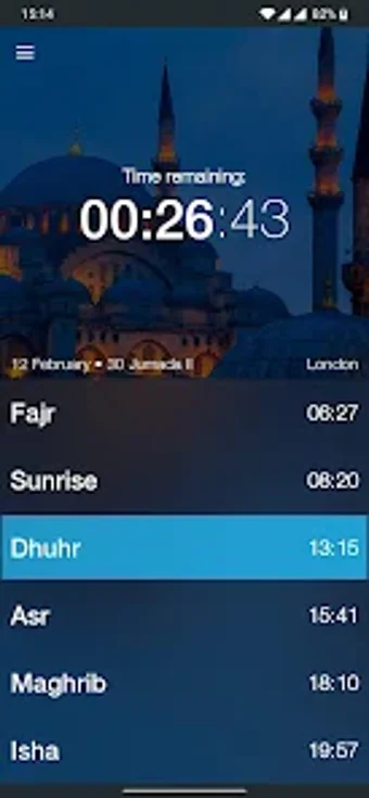 Prayer Times - Azan Time Duas