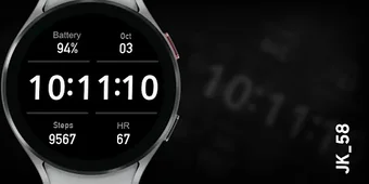 JK_58 Dashboard Watch Face