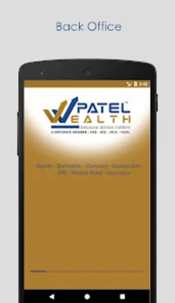 Patel Wealth BackOffice