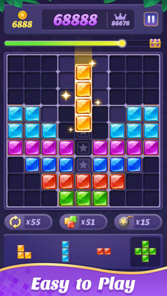 Block Puzzle Go : Gem Game